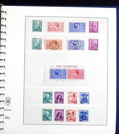 1850-2005, Attractive mint and used collection in 5 Lindner albums