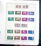 1850-2005, Attractive mint and used collection in 5 Lindner albums