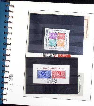 1850-2005, Attractive mint and used collection in 5 Lindner albums