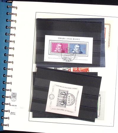 1850-2005, Attractive mint and used collection in 5 Lindner albums