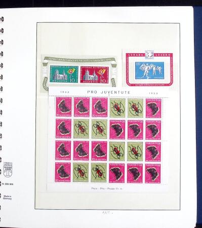 1850-2005, Attractive mint and used collection in 5 Lindner albums