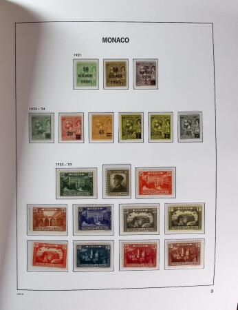 1885-1987 Collection bien avancée de timbres neufs