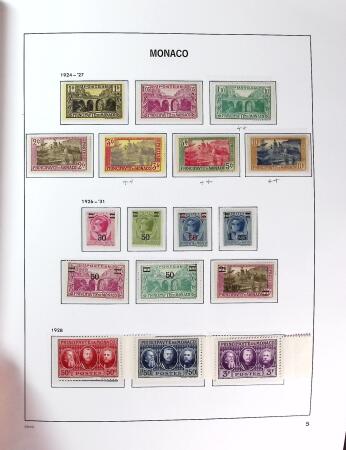 1885-1987 Collection bien avancée de timbres neufs