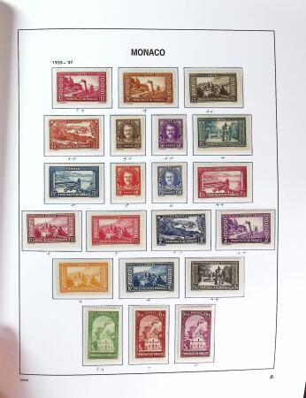 1885-1987 Collection bien avancée de timbres neufs