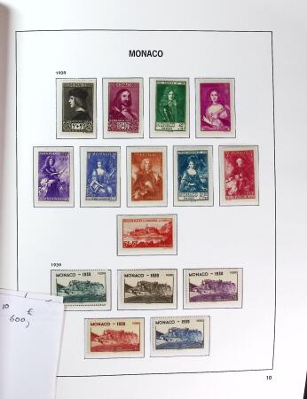 1885-1987 Collection bien avancée de timbres neufs