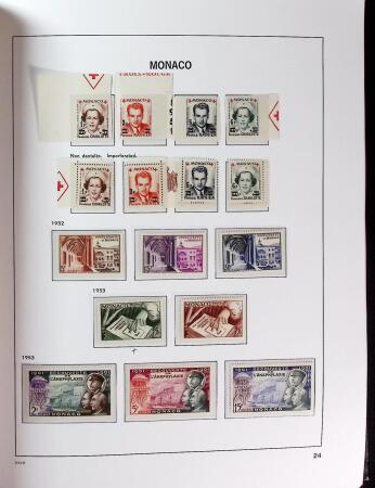 1885-1987 Collection bien avancée de timbres neufs