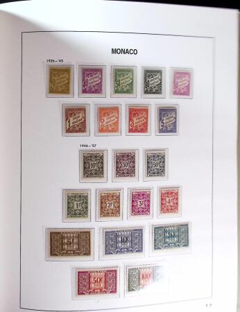 1885-1987 Collection bien avancée de timbres neufs