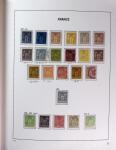 1849-1969 Collection de timbres de France en 2 albums