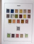 1849-1969 Collection de timbres de France en 2 albums