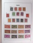 1849-1969 Collection de timbres de France en 2 albums