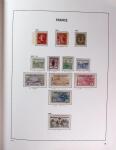 1849-1969 Collection de timbres de France en 2 albums