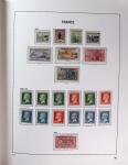 1849-1969 Collection de timbres de France en 2 albums