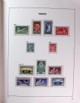 1849-1969 Collection de timbres de France en 2 albums