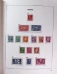 1849-1969 Collection de timbres de France en 2 albums
