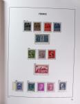 1849-1969 Collection de timbres de France en 2 albums