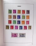 1849-1969 Collection de timbres de France en 2 albums