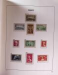 1849-1969 Collection de timbres de France en 2 albums
