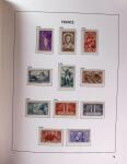 1849-1969 Collection de timbres de France en 2 albums