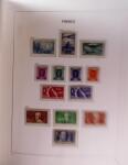 1849-1969 Collection de timbres de France en 2 albums