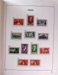 1849-1969 Collection de timbres de France en 2 albums