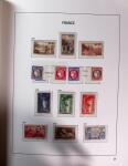 1849-1969 Collection de timbres de France en 2 albums