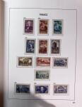 1849-1969 Collection de timbres de France en 2 albums