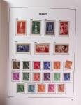 1849-1969 Collection de timbres de France en 2 albums