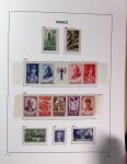 1849-1969 Collection de timbres de France en 2 albums