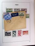 1849-1969 Collection de timbres de France en 2 albums