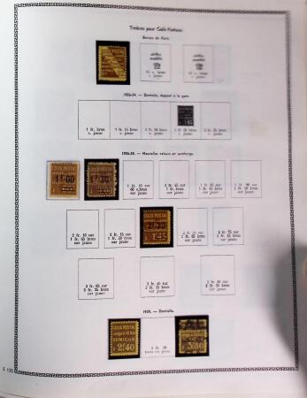 1849-1969 Collection de timbres de France en 2 albums