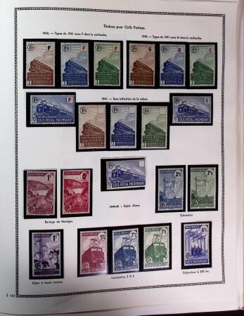 1849-1969 Collection de timbres de France en 2 albums