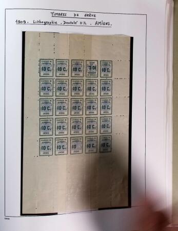 1849-1969 Collection de timbres de France en 2 albums