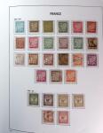 1849-1969 Collection de timbres de France en 2 albums