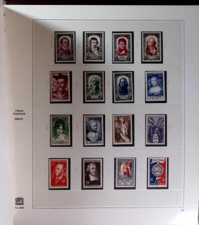 1938-98 Collection de timbres neufs de France en