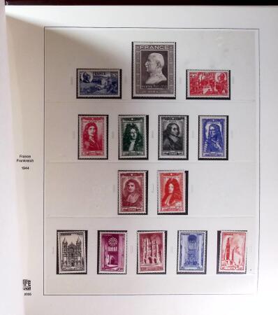 1938-98 Collection de timbres neufs de France en