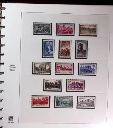 1938-98 Collection de timbres neufs de France en