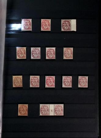 1938-98 Collection de timbres neufs de France en