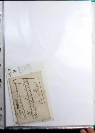 1764-1900 Lot de lettres classiques, dont un 20c bleu