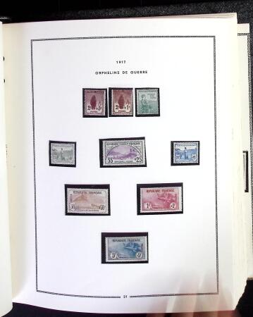 1849-1966 Collection en 1 album commençant par des oblitérés comme 41B signé