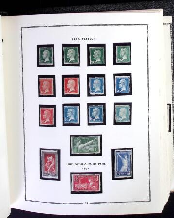 1849-1966 Collection en 1 album commençant par des oblitérés comme 41B signé
