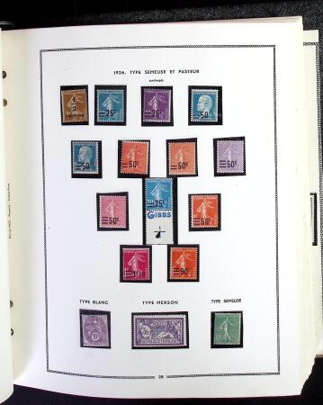 1849-1966 Collection en 1 album commençant par des oblitérés comme 41B signé