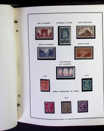 1849-1966 Collection en 1 album commençant par des oblitérés comme 41B signé