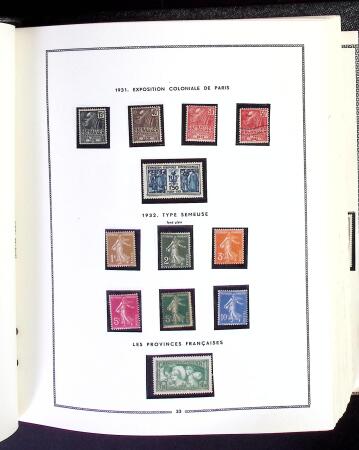 1849-1966 Collection en 1 album commençant par des oblitérés comme 41B signé