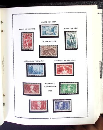 1849-1966 Collection en 1 album commençant par des oblitérés comme 41B signé