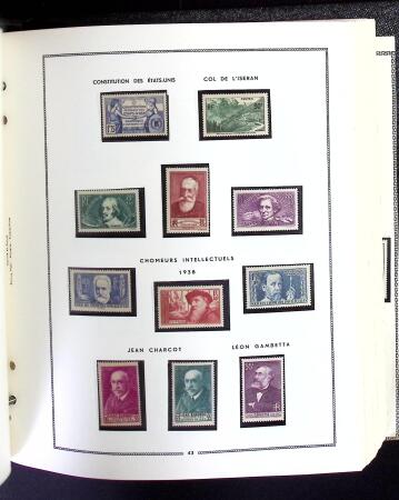 1849-1966 Collection en 1 album commençant par des oblitérés comme 41B signé