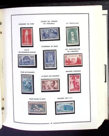 1849-1966 Collection en 1 album commençant par des oblitérés comme 41B signé