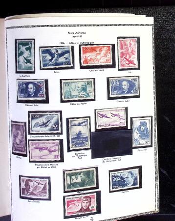 1849-1966 Collection en 1 album commençant par des oblitérés comme 41B signé