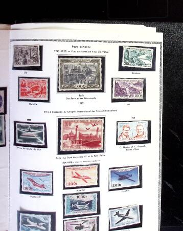 1849-1966 Collection en 1 album commençant par des oblitérés comme 41B signé