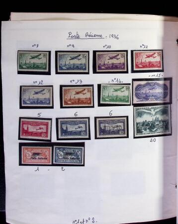 1849-1966 Collection en 1 album commençant par des oblitérés comme 41B signé