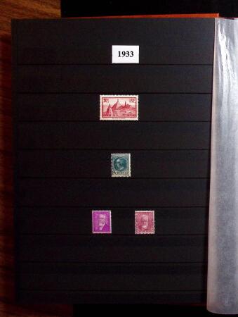 1930-2011 Collection incomplète de timbres neufs de